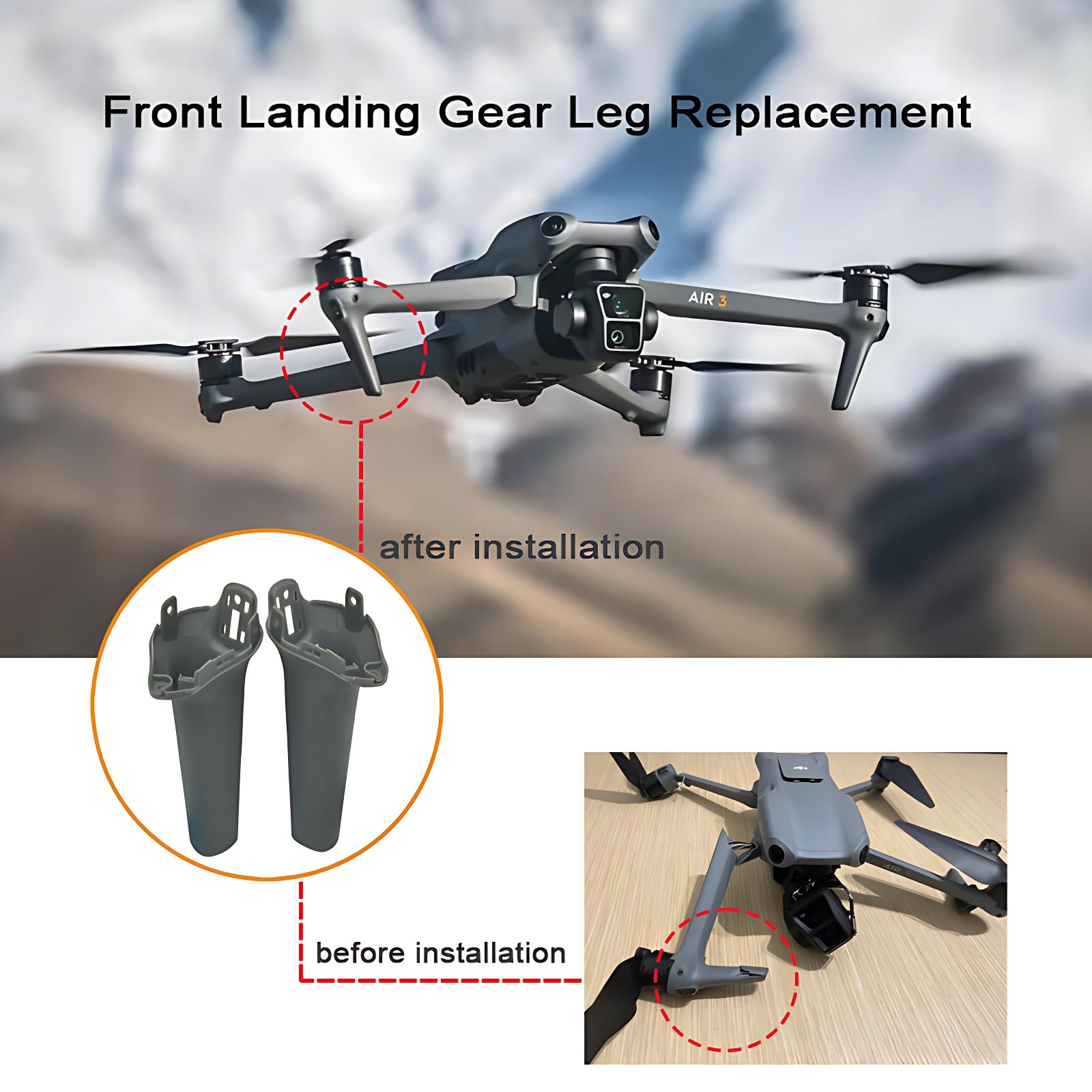 Système de largage LICHIFIT pour drone universel pour DJI