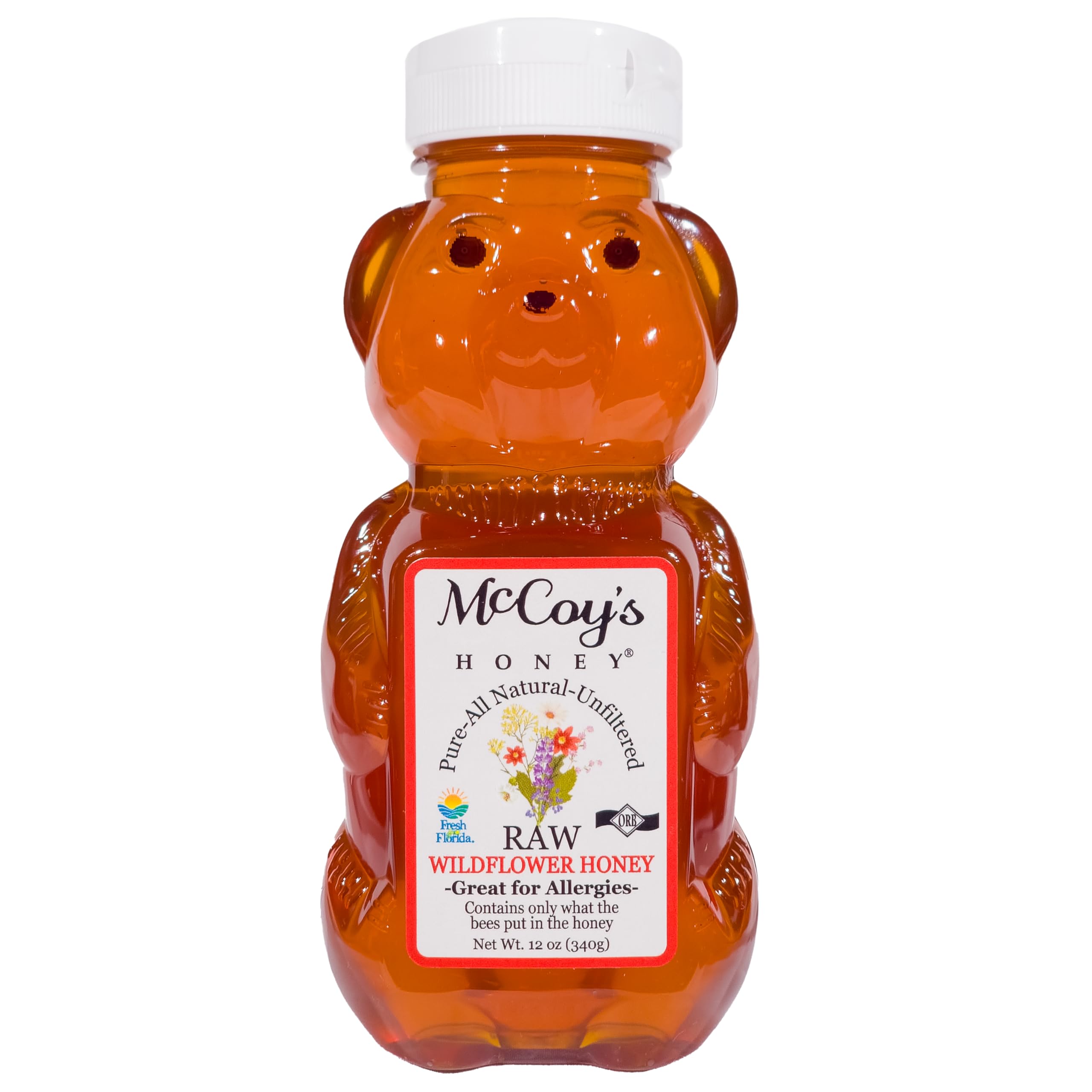 Amazon.com : McCoy's Honey - 100% Pure, All-Natural, Raw Honey
