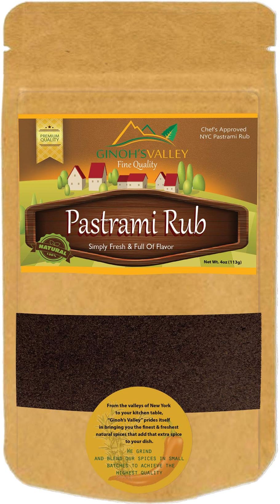 New York Pastrami Rub traditional kosher-style - Secrets from From the best deli in New York.
