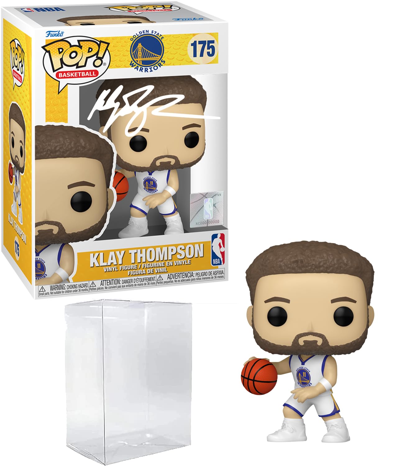 スポーツ Funko Klay Thompson Autographed Beckett Klay Thompson Signed Autographed Golden State Warriors Funko