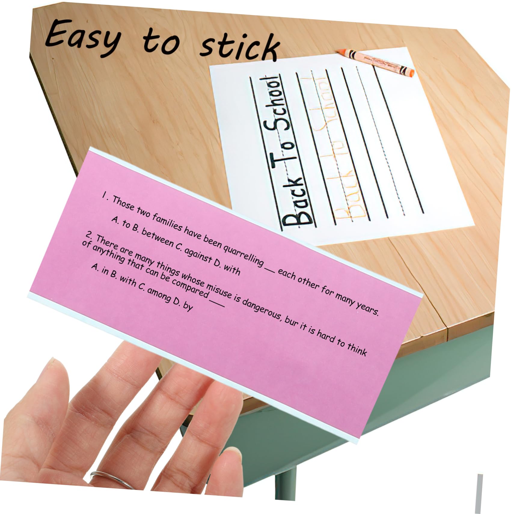 DOITOOL 5 ensembles Papier Thermique Papier Photo Autocollant Autocollants Photo Couleur Étiquettes Thermiques Autocollantes Mini-Étiquettes Autocollantes Pour 4 rouleaux*5
