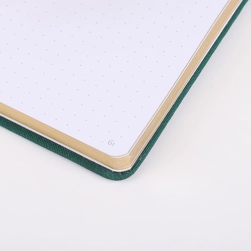 Miniatura 21 de A5 Bullet Dotted Journal Notebook 160gsm Thick Bleedproof Paper, Lay Flat Binding, 160 Numbered Pages Hard Cover Dot Grid Notebook/Bullet
