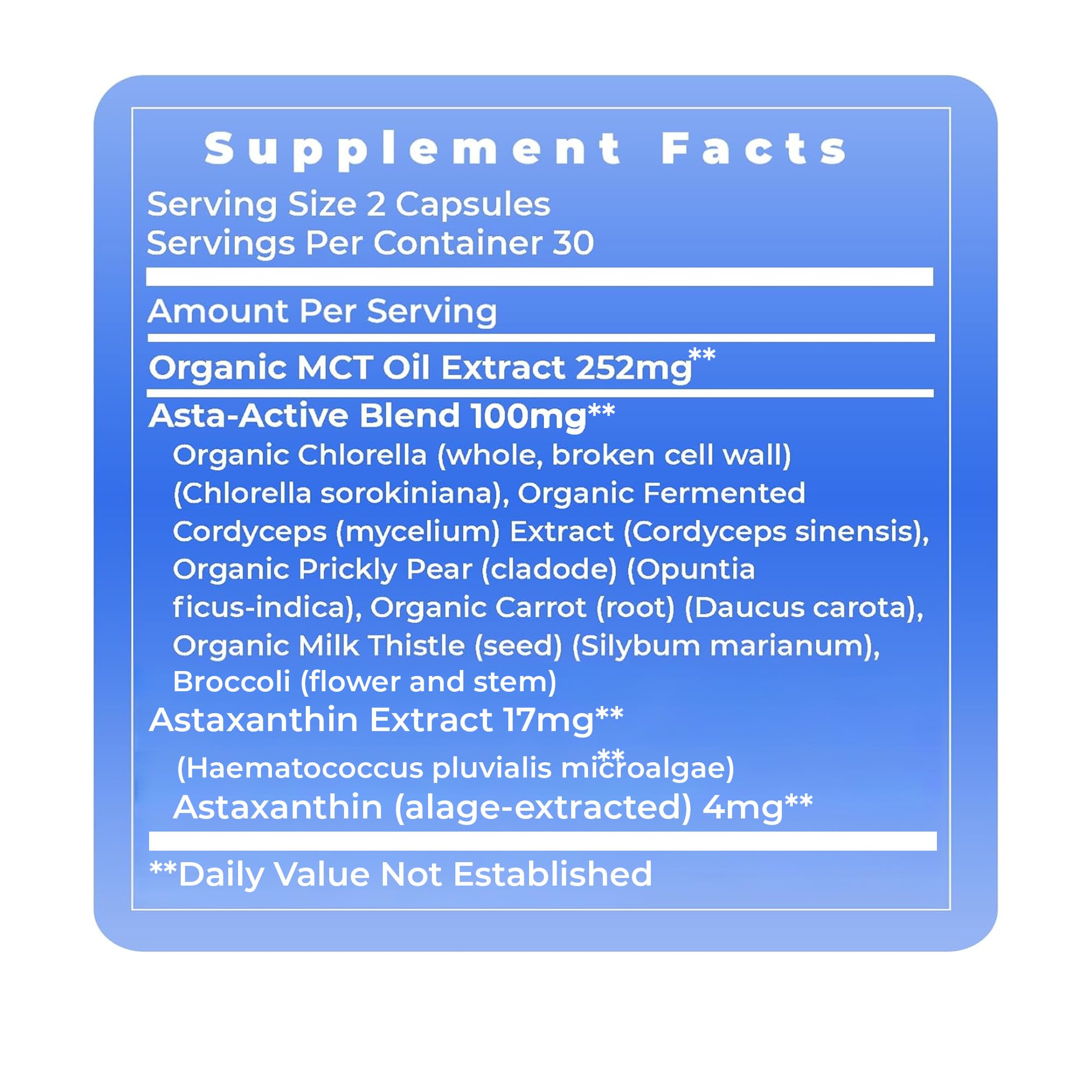 Premier Research Labs Premier Astaxanthin Complex - 60 Vegetarian Capsules — Amazon image 7