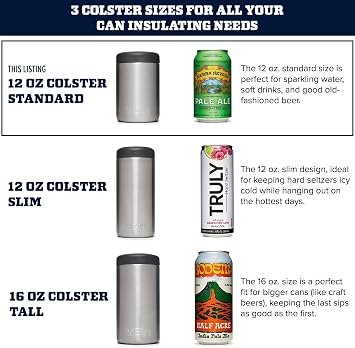 YETI Rambler 12 oz. Colster Can Insulator for Standard Size Cans, Ridgeline