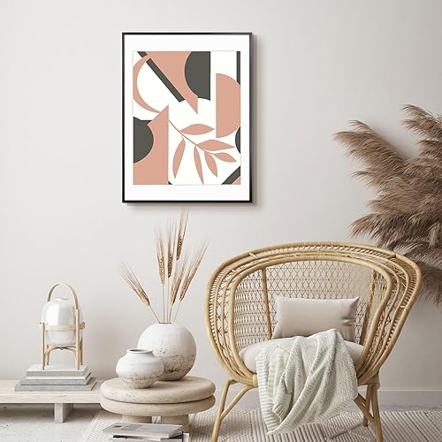 Vista 232 de Frametory - Colección de marcos de metal para fotos, marco de aluminio para fotos con alfombrilla de color marfil y cristal real Dorado