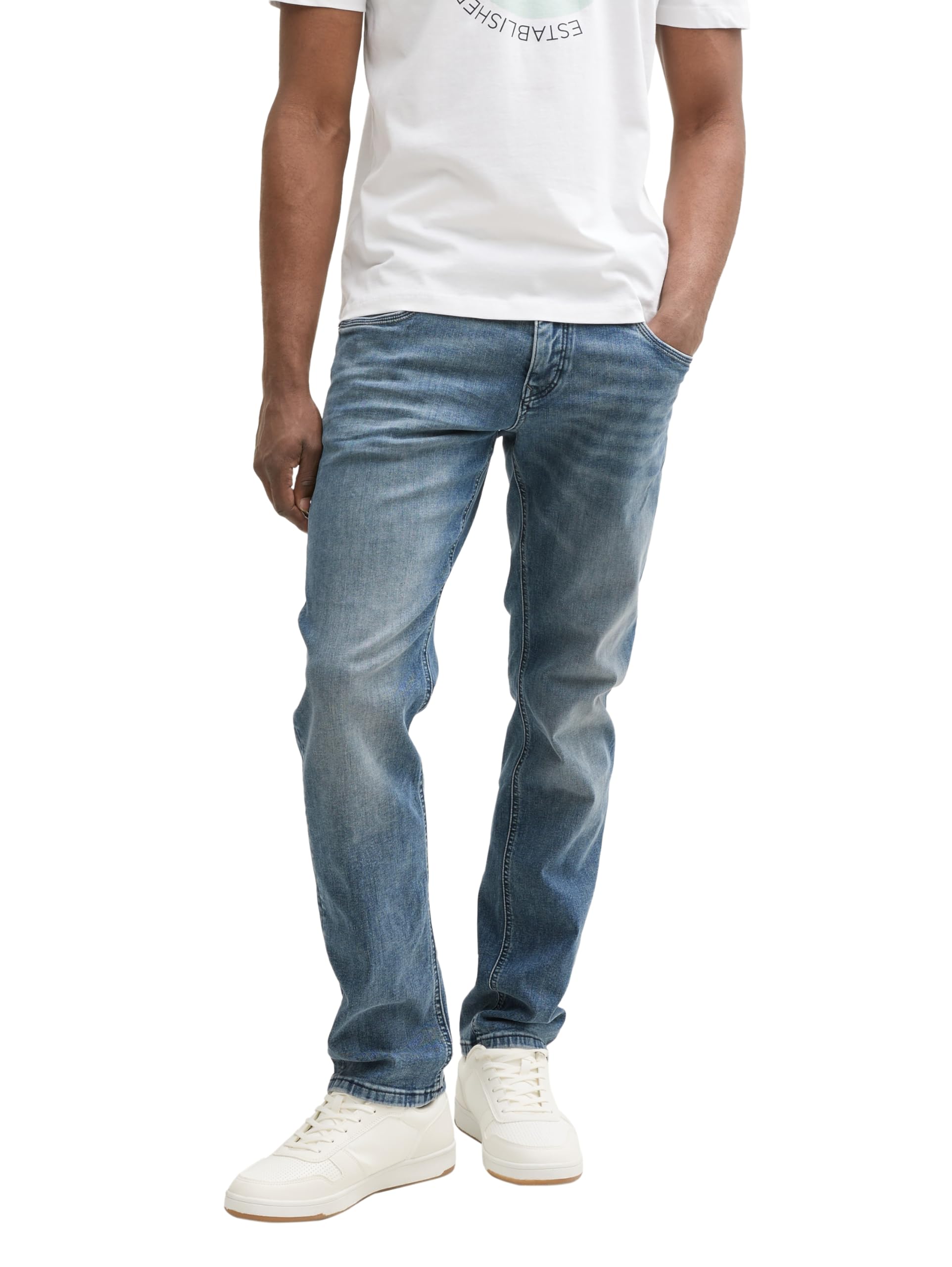 TOM TAILOR Denim Men's TTAEDAN Straight Fit Jeans
