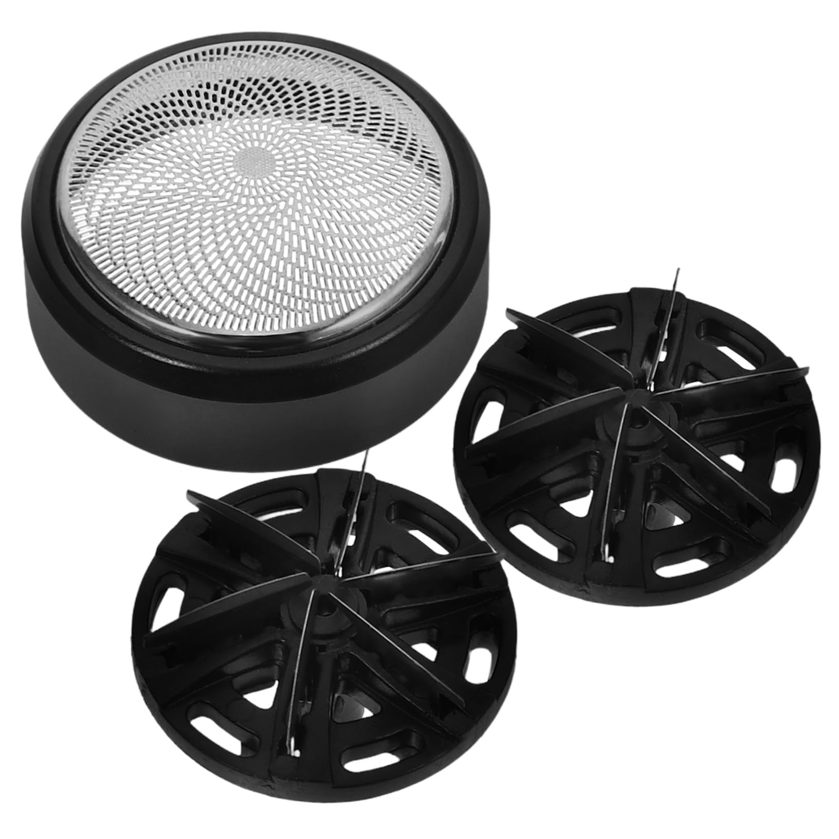 LABRIMP Foil Shaver Replacement Head 3pcs Mini Electric Razor Blade Net Mens Head Shaver for Travel