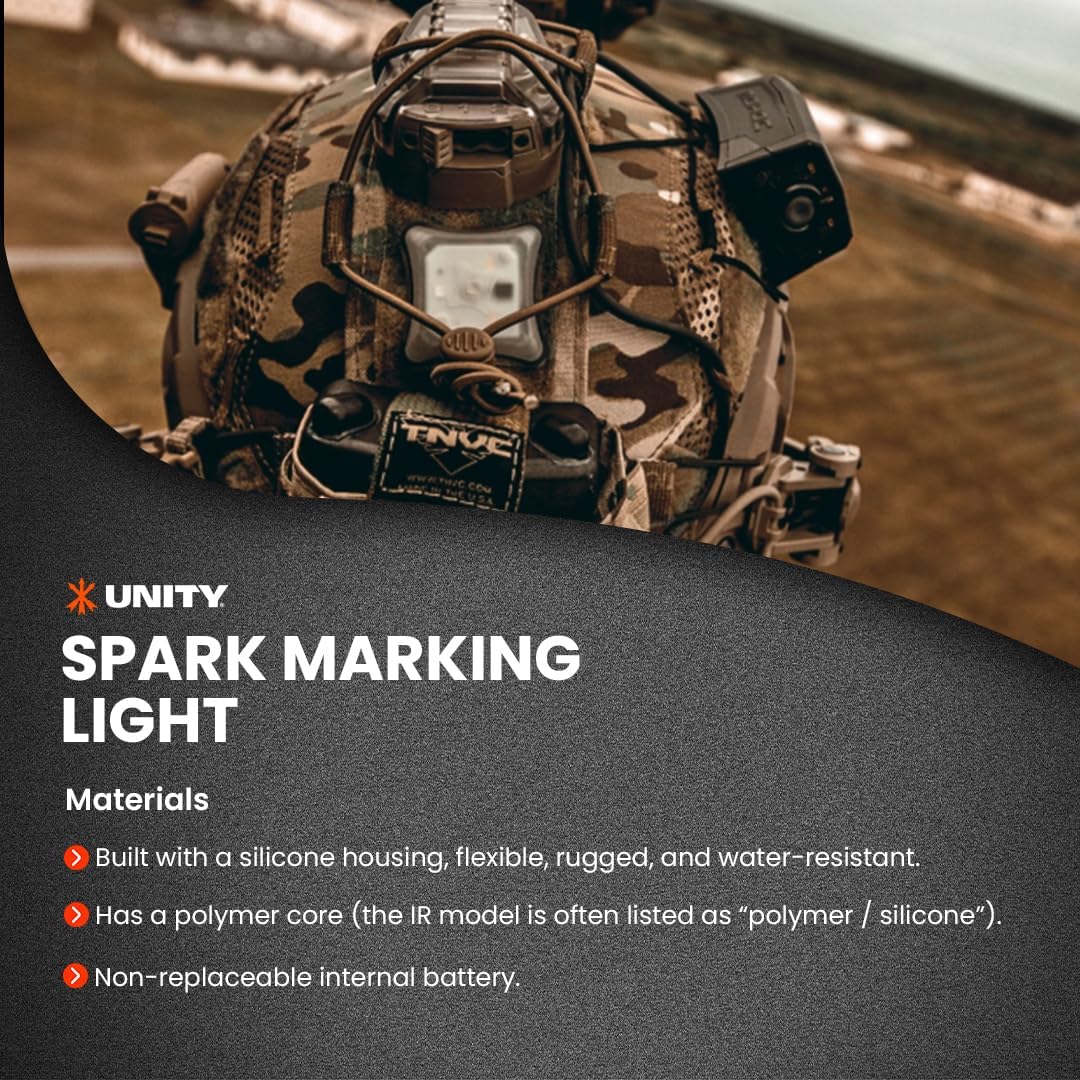 Unity Tactical Spark Marking Light - Ir - On/Blink/Off