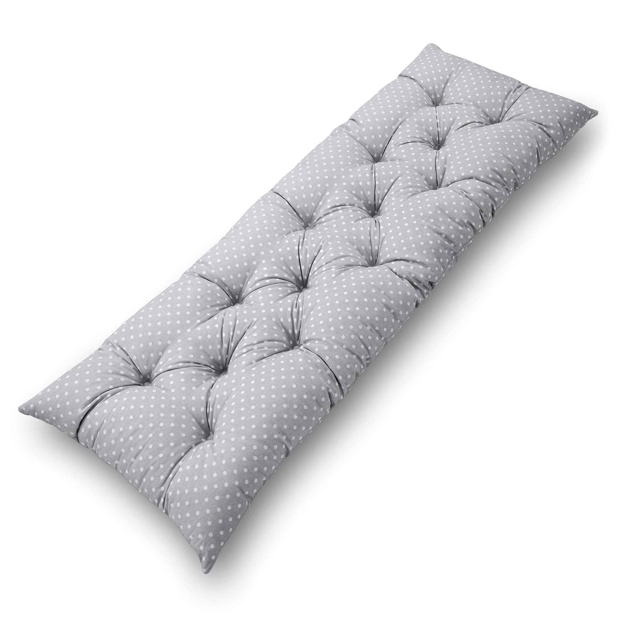 Materasso per Amaca Neonato - 30x80 cm Cuscino Confortevole per Culla Sospesa Letto Bambino Materasso Morbido Traspirante Ideale per Bebe Altalena certificazione Oeko-Tex Puntini
