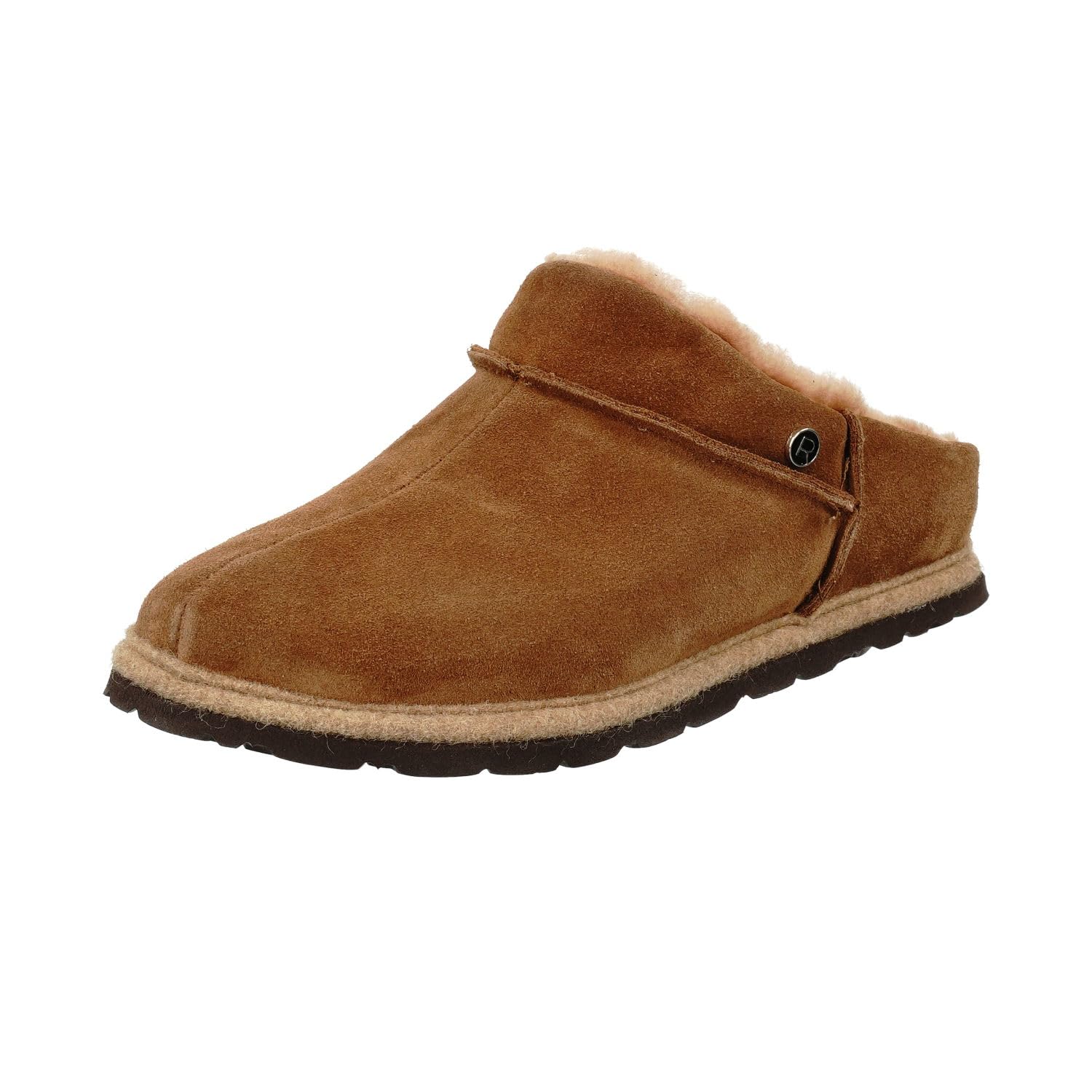 Rohde Gardena Damen, Frauen, Pantoffeln, Slipper,Puschen,Leder-Pantoffeln,gefüttert,Lammfell,Merino,warm,warm gefüttert
