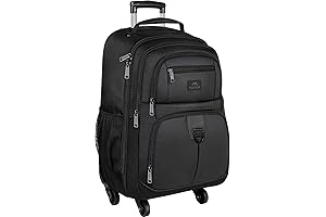 MATEIN Rolling Backpack | 17 Inch Wheeled Backpack for Adults