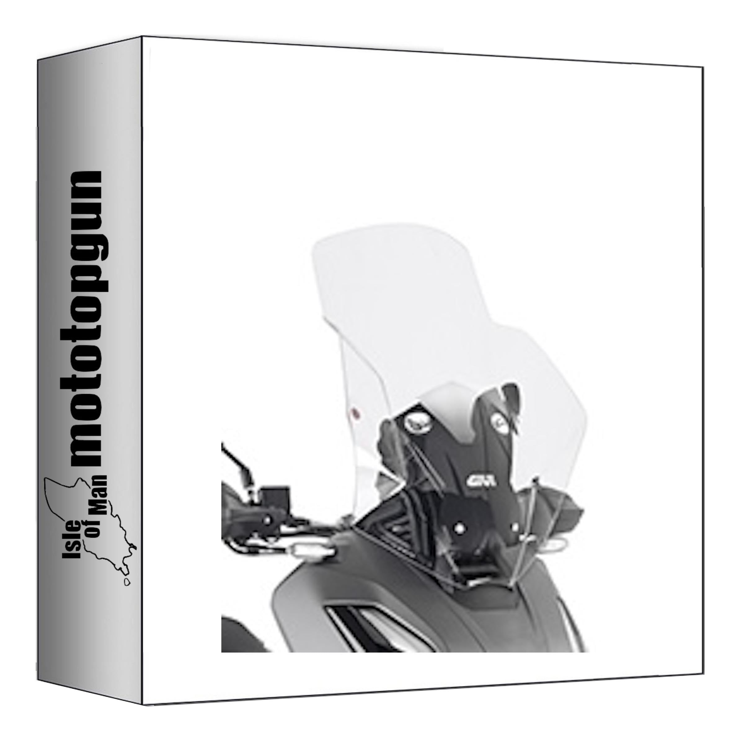 givi parabrezza trasparente d1197st compatibile con honda adv 350 2022 2023 2024 MOTOTOPGUN