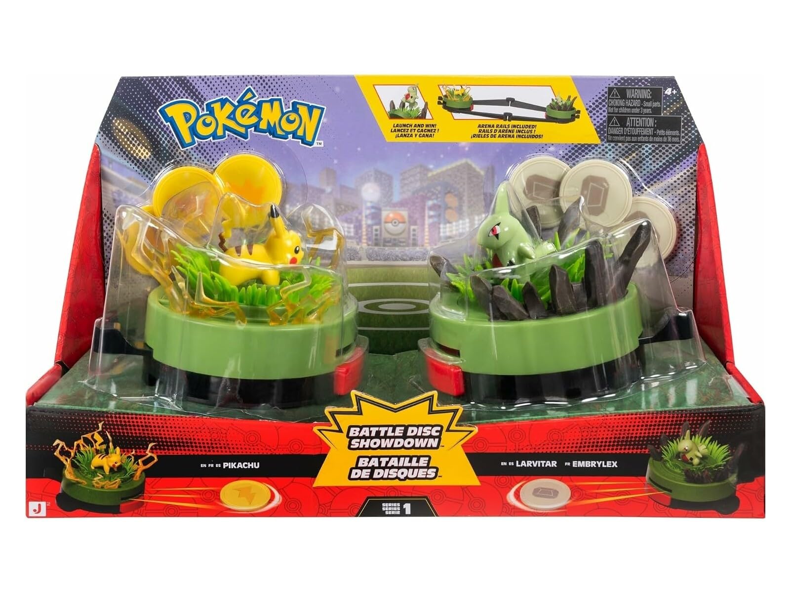 Pokémon Battle Disc Showdown Game - Modelli assortiti