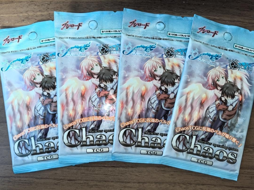 希少】chaostcg そらのおとしもの 未開封 ボックス カオス ChaosTCG