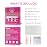 Rose Red White Tips Short French Round Press On Nails Gel Acrylic Manicure Woman Girl Art False Nails 24pcs