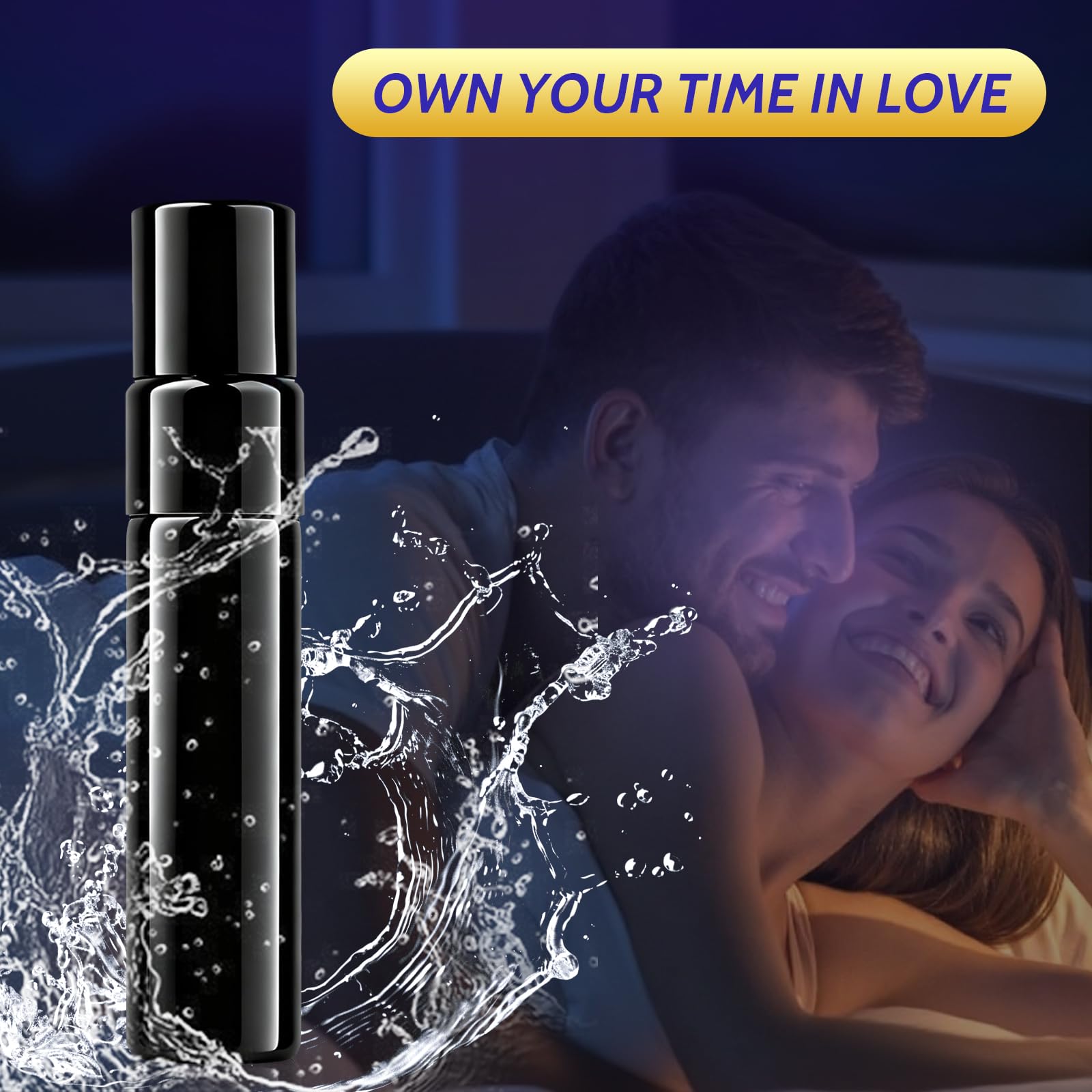 Spray Retardante para Hombre - Alarga la Duración, Sensación Natural - Con Extractos Botánicos, Sin Adormecer - Para Uso Externo - 5 ml