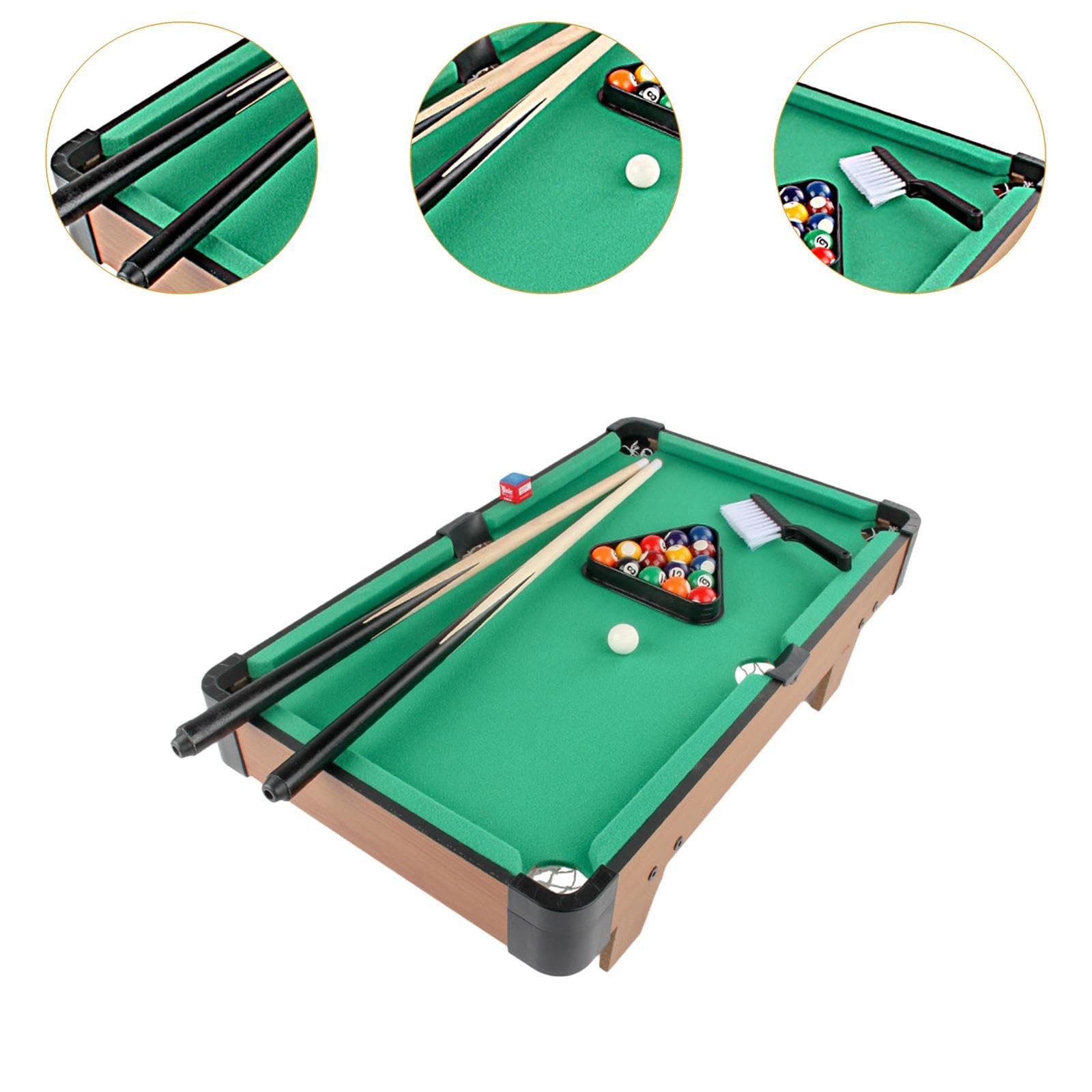 Amazon | Prasku 子供用ビリヤード台セット ゲームおもちゃ