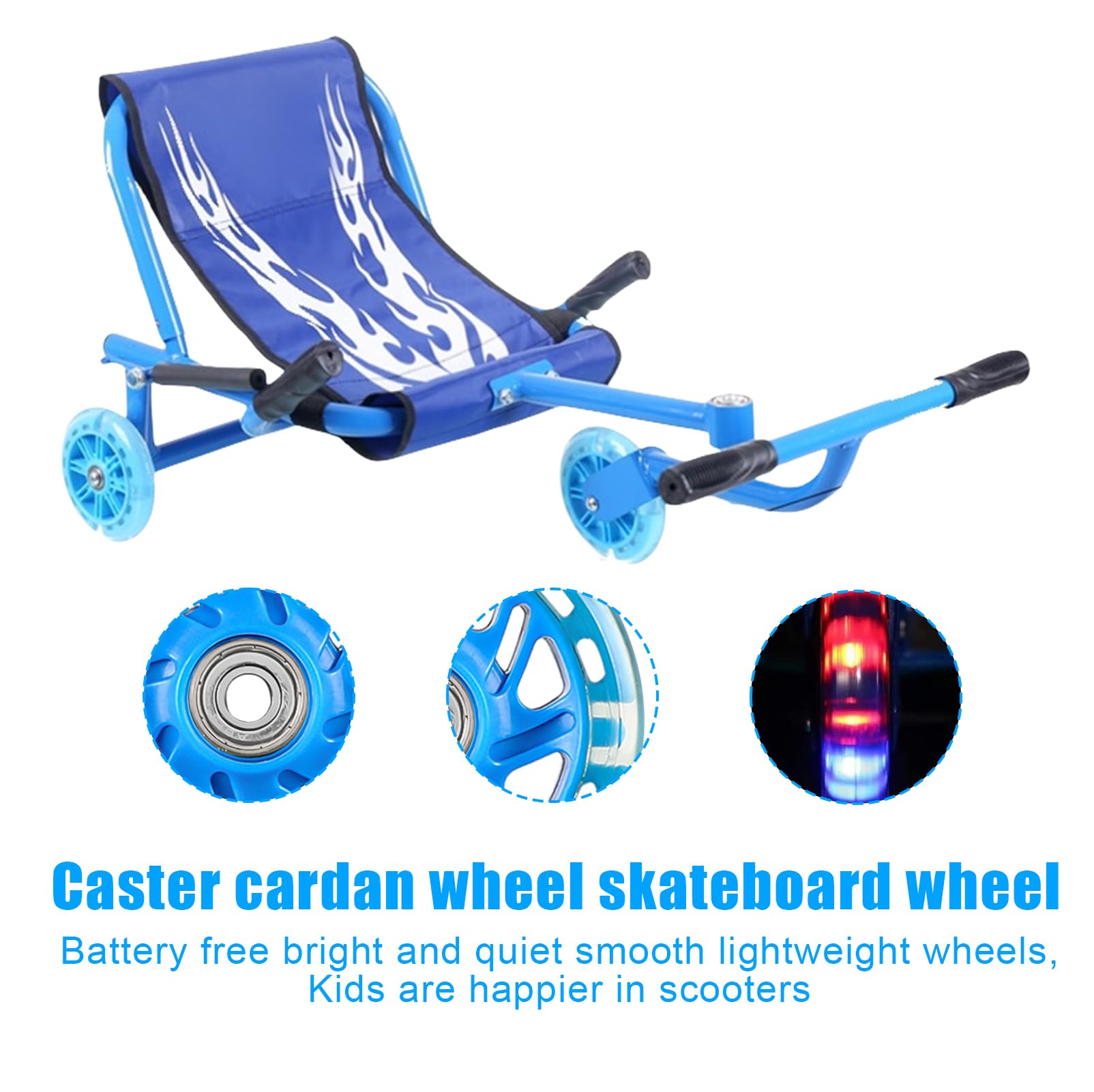 Pro Stunt Lot De 2 Roues De Rechange Pour Scooter Professionnel, Boucle