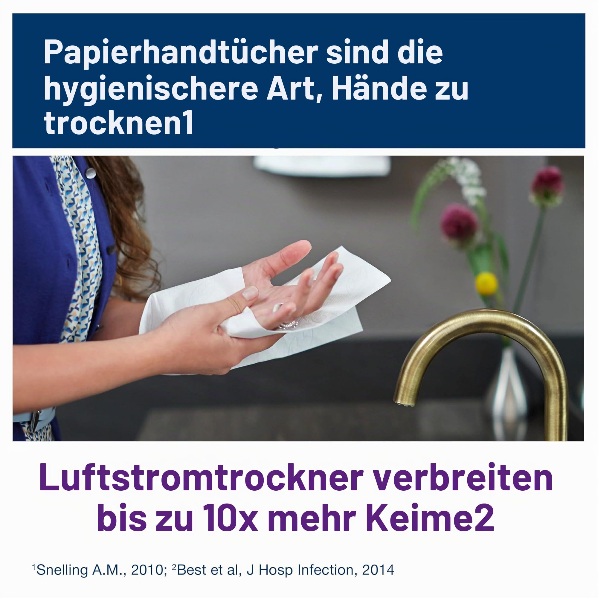Tork Xpress Mini Spender für Multifold Papierhandtücher Starter Pack 952100, Elevation Design - Kompakter H2 Handtuchspender, Weiß für Falthandtücher + Papierhandtücher Nachfüllen (100 Blatt)