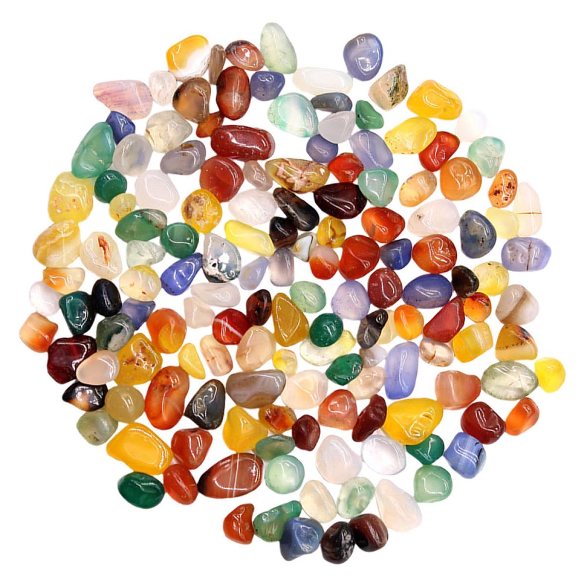 FRCOLOR 2 Stücke 1 Aquarium Dekorationen Natürliche Steine ​​Fisch Tank Kies Felsen Glow Pebbles Für Aquarium Garten Home Decor