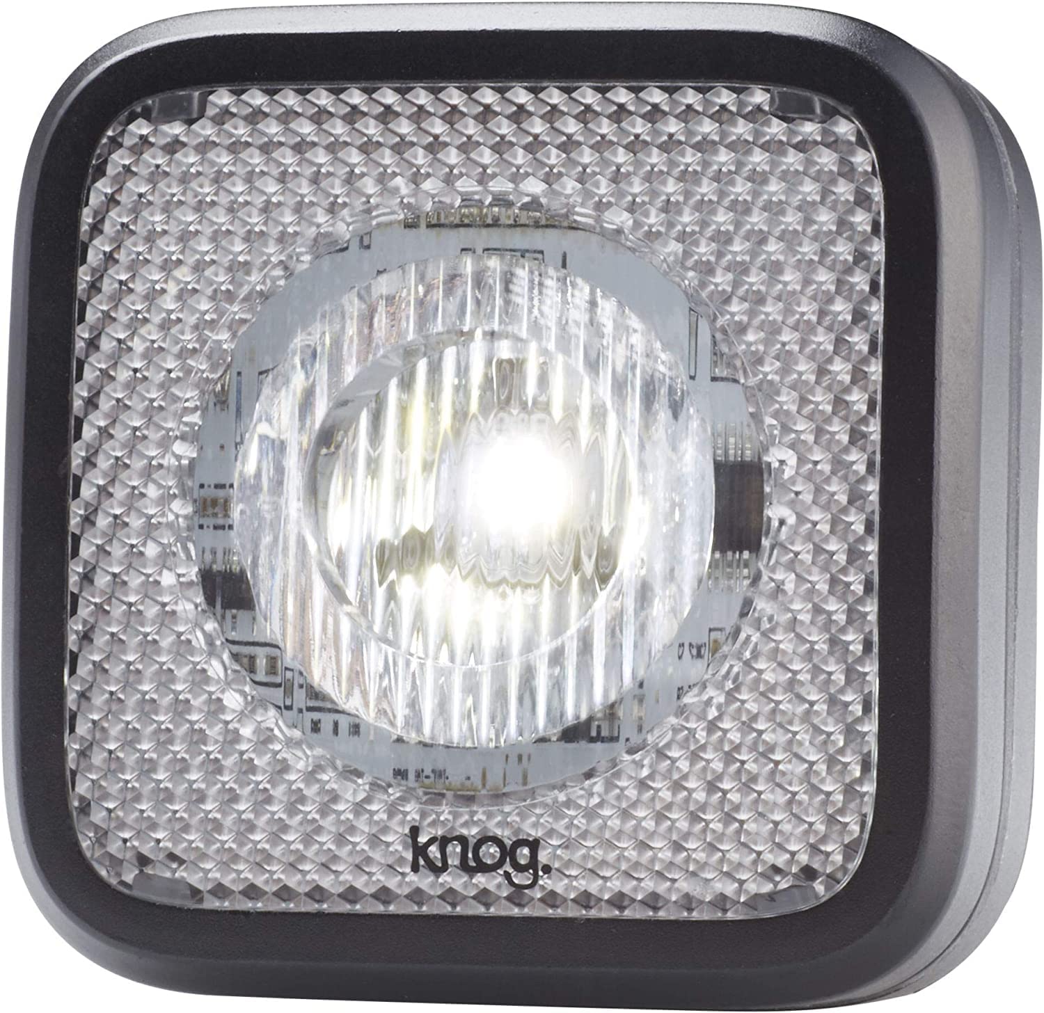 Knog Blinder Mob Vorderleuchte StVZO Schwarz Akku/USB Fahrrad LED Frontlicht