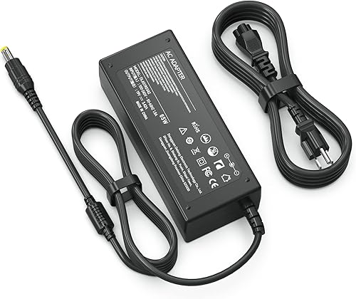 Cable de alimentación adaptador de CA de 19 V 65 W compatible con Acer LCD Monitor SA370 H226HQL y más series - Cargador de repuesto