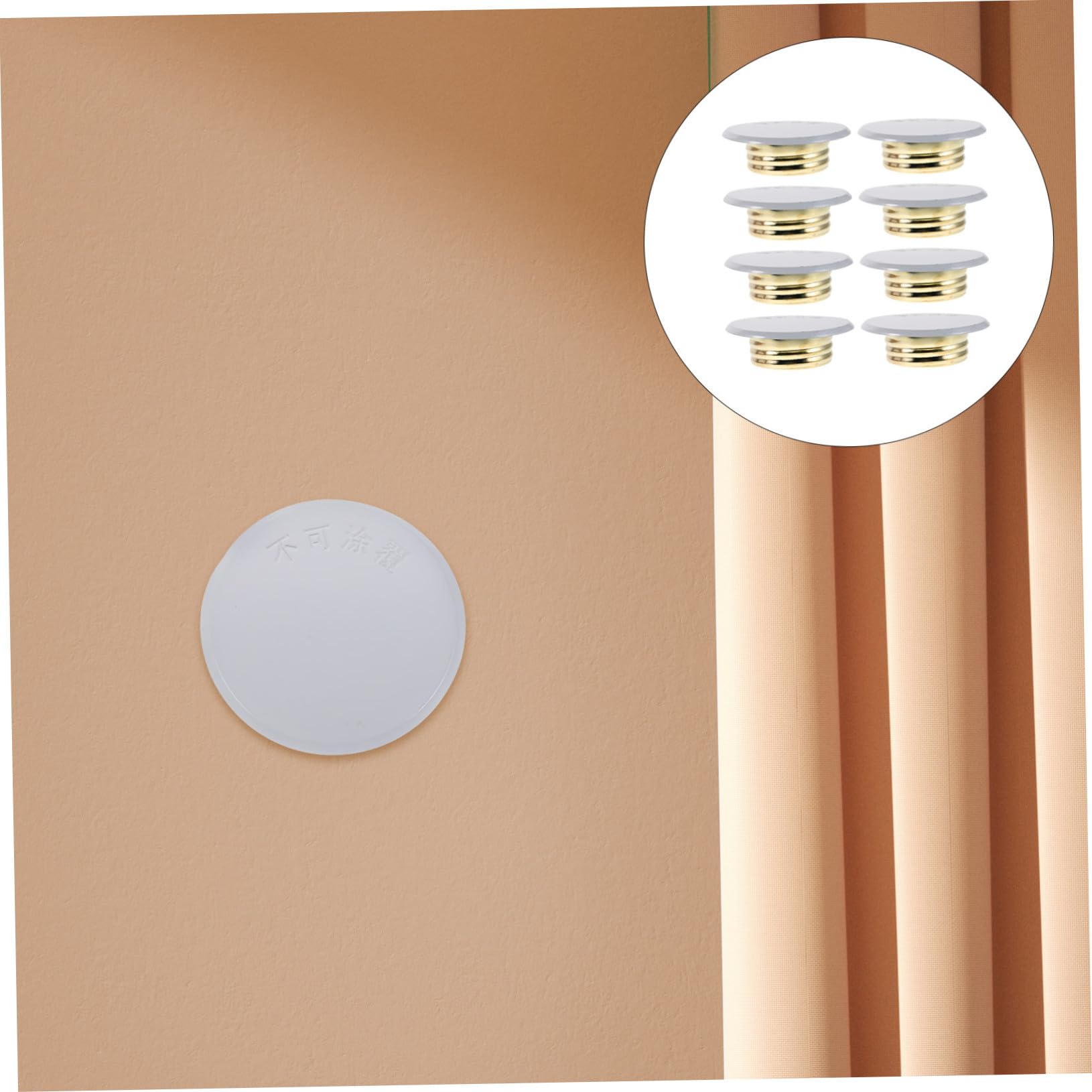 Operitacx 8piezas Cubiertas De Rociador contra Incendios Tapas Planas para Techo Compatibles Sistemas Automáticos De Rociadores Integración Edificios Residenciales