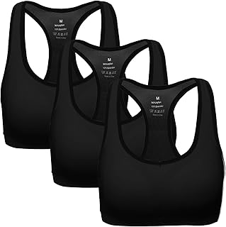 MIRITY Women Racerback Sports Bras - High Impact Workout Gym Activewear