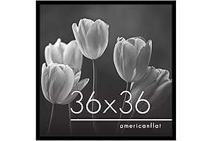 Epic 36x36 Black Americanflat Picture Frame