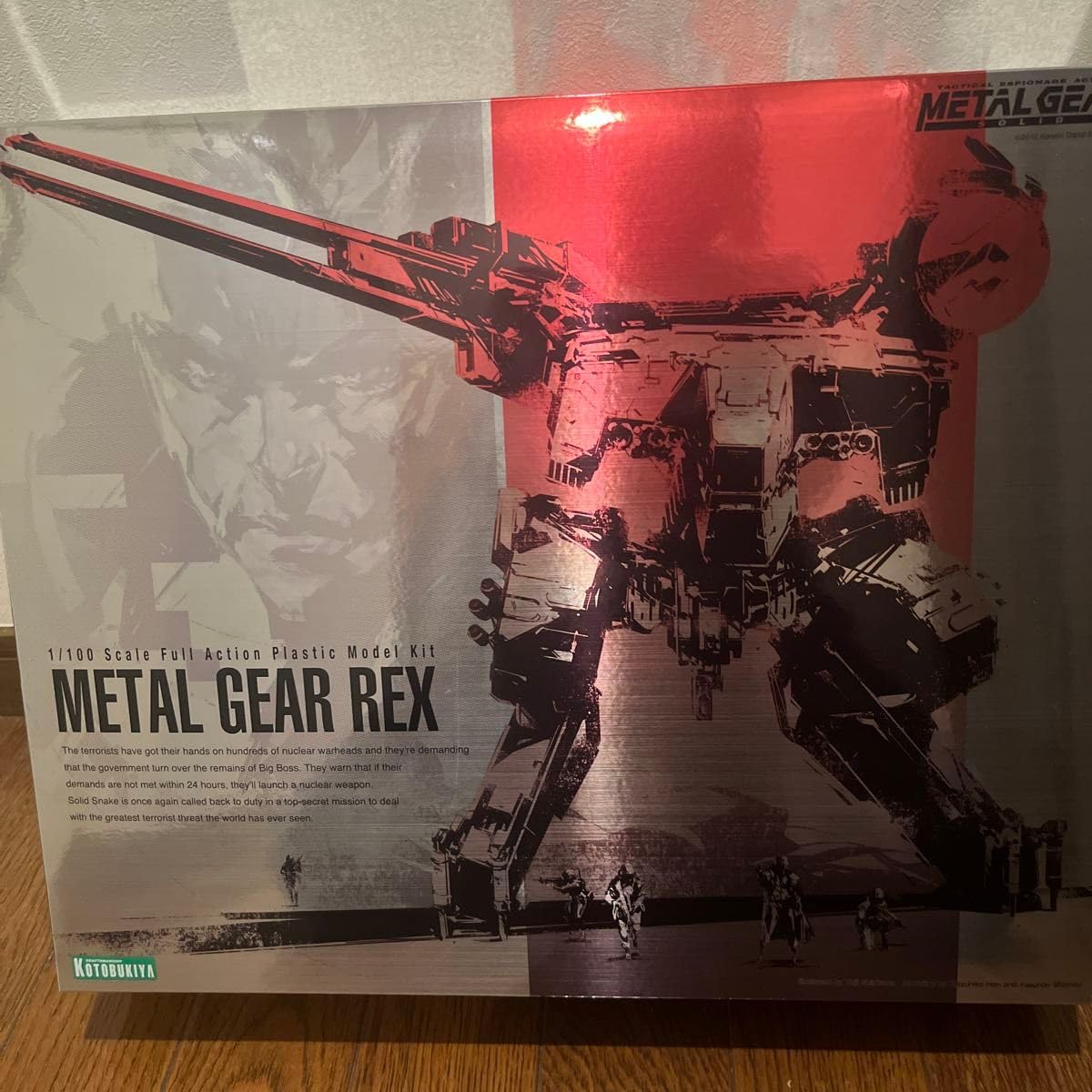 コトブキヤ メタルギアソリッド メタルギア REX 1/100スケール プラスチックキット i8my1cf メタルギア ソリッド メタルギア REX 全長約220mm 1/100スケール