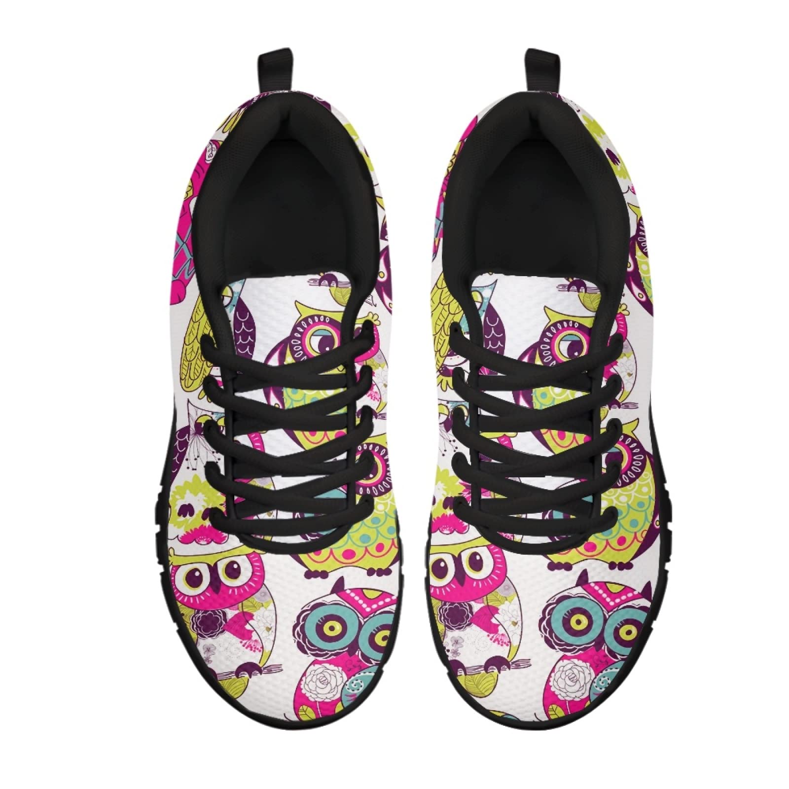 Scarpe da ginnastica divertenti per cani e gatti da donna, in rete traspirante, a strisce etniche da uomo, con memory foam