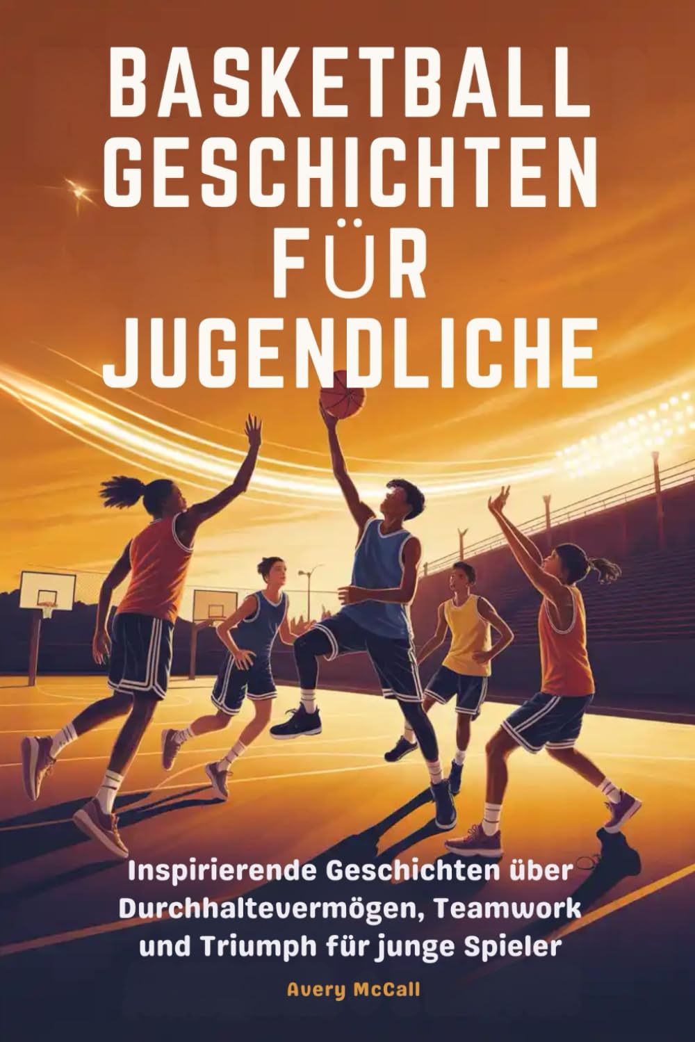 BASKETBALL GESCHICHTEN FÜR JUGENDLICHE: Inspirierende Geschichten über Durchhaltevermögen, Teamwork und Triumph für junge Spieler
