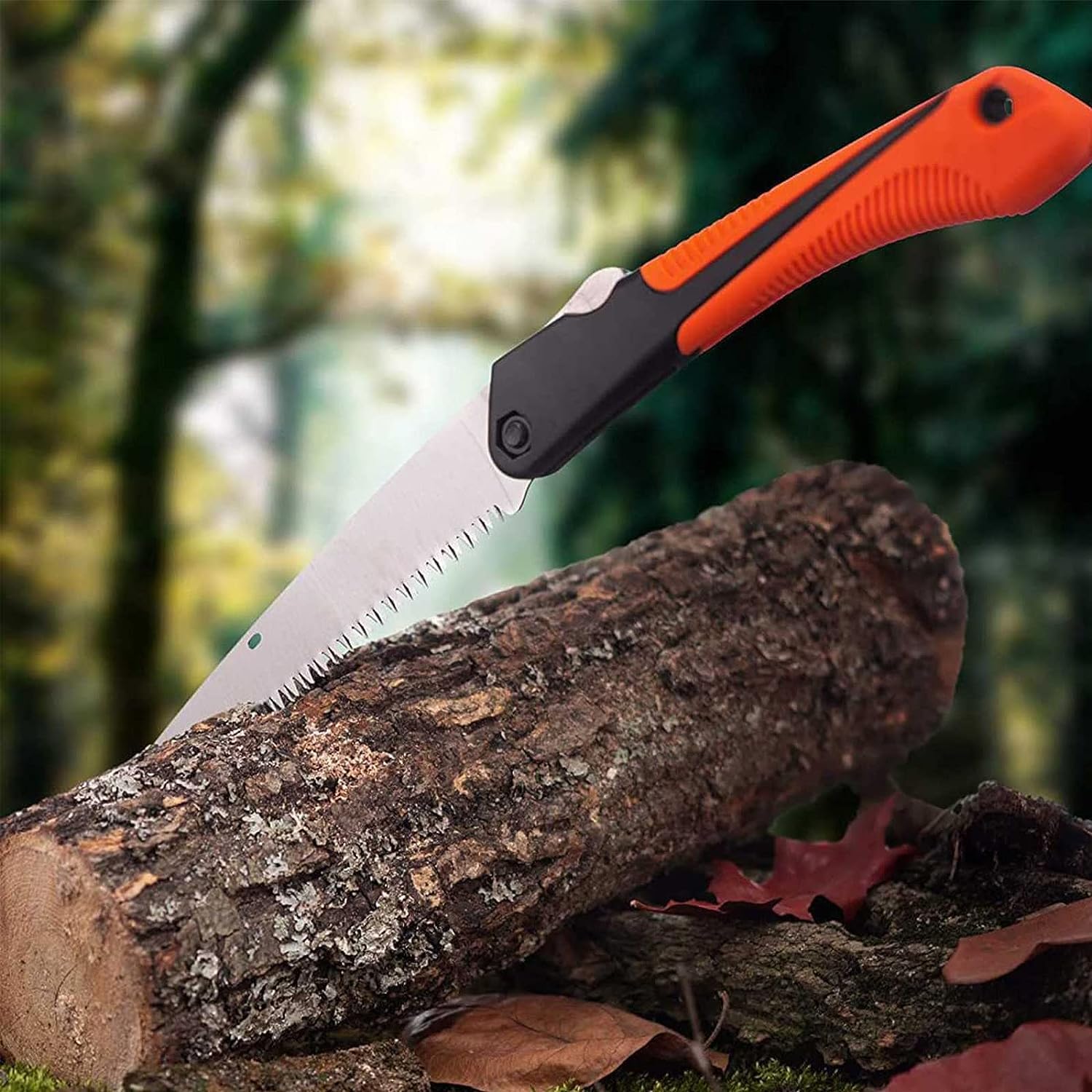 Garden Art Folding Hand Saw Pruner | Tree Branch Cutting Tools Carbon Steel Blade Hand Saw | Folding Pruning Saw for Wooden Camping 9.8 inch GAFPS 3