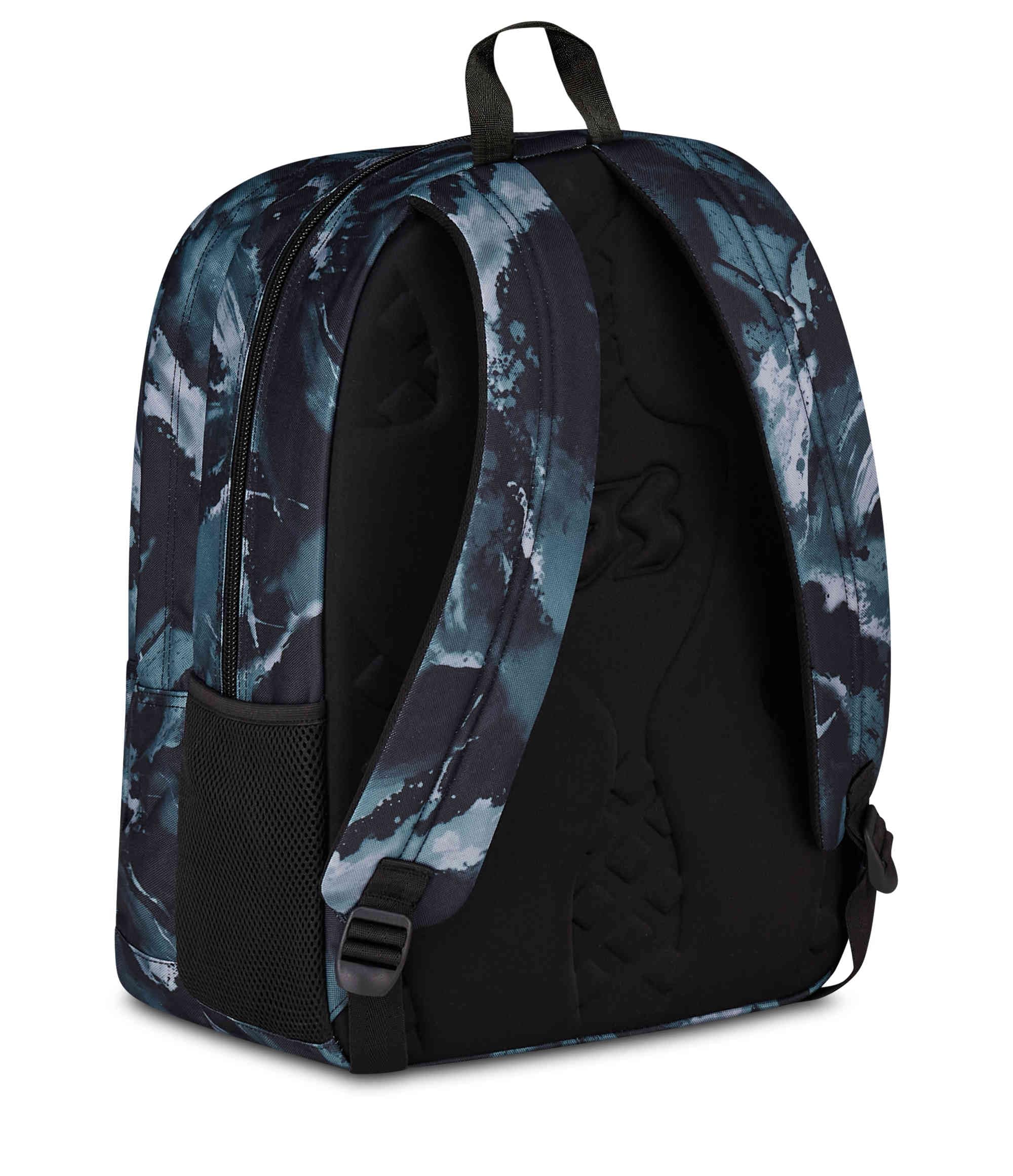Seven Zaino Scuola FREETHINK, Doppio Scomparto, Grigio, 34 L, Scomparto porta pc ablet, Tasche multifunzione, Tasca laterale porta borraccia, Scuola media e superiore, Bambini, Ragazzi