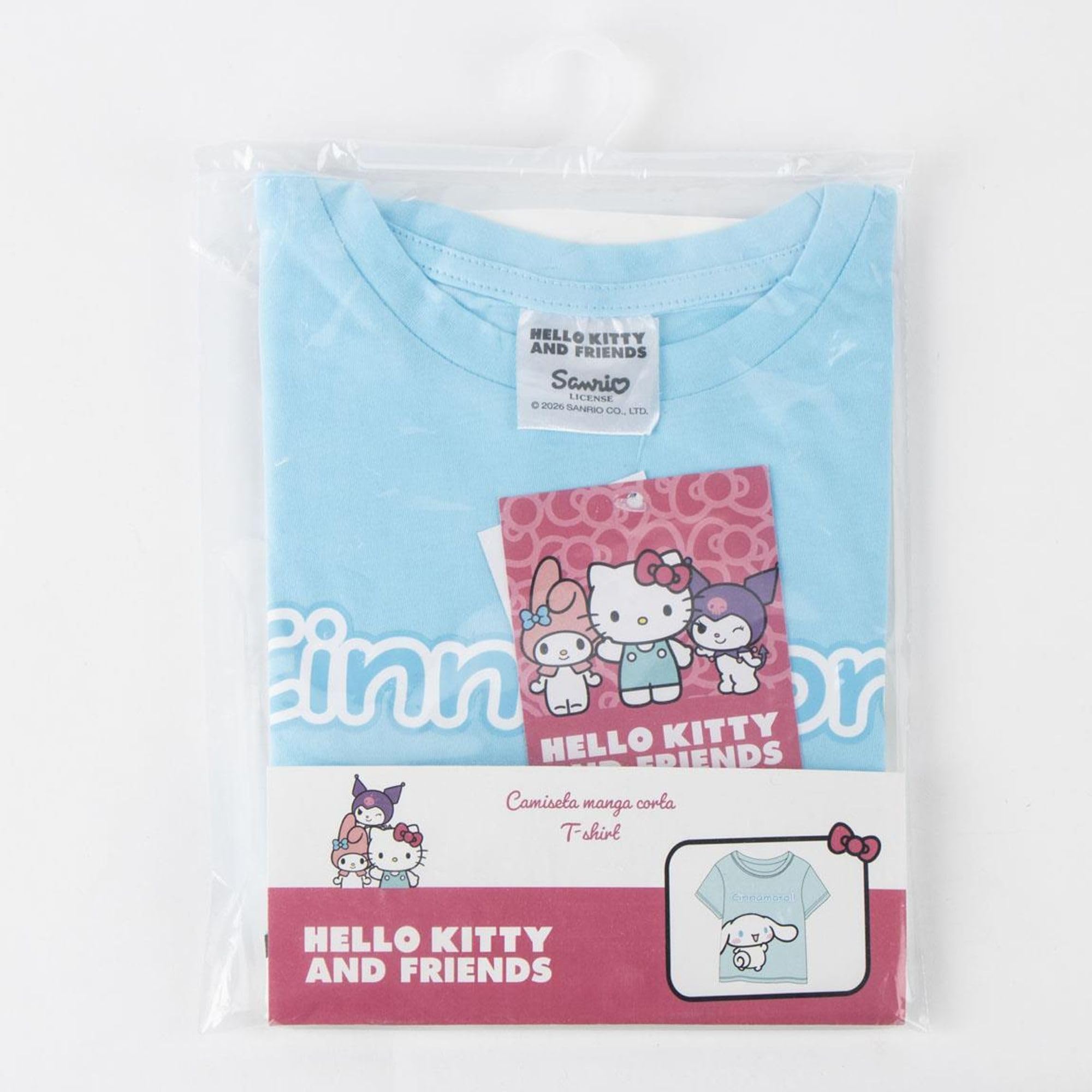 Camiseta Hello Kitty Manga Corta para Niños y Niñas - Camiseta Infantil Transpirable, Suave y Cómoda, Ropa para Verano, Uso Diario y Excursiones — view 5
