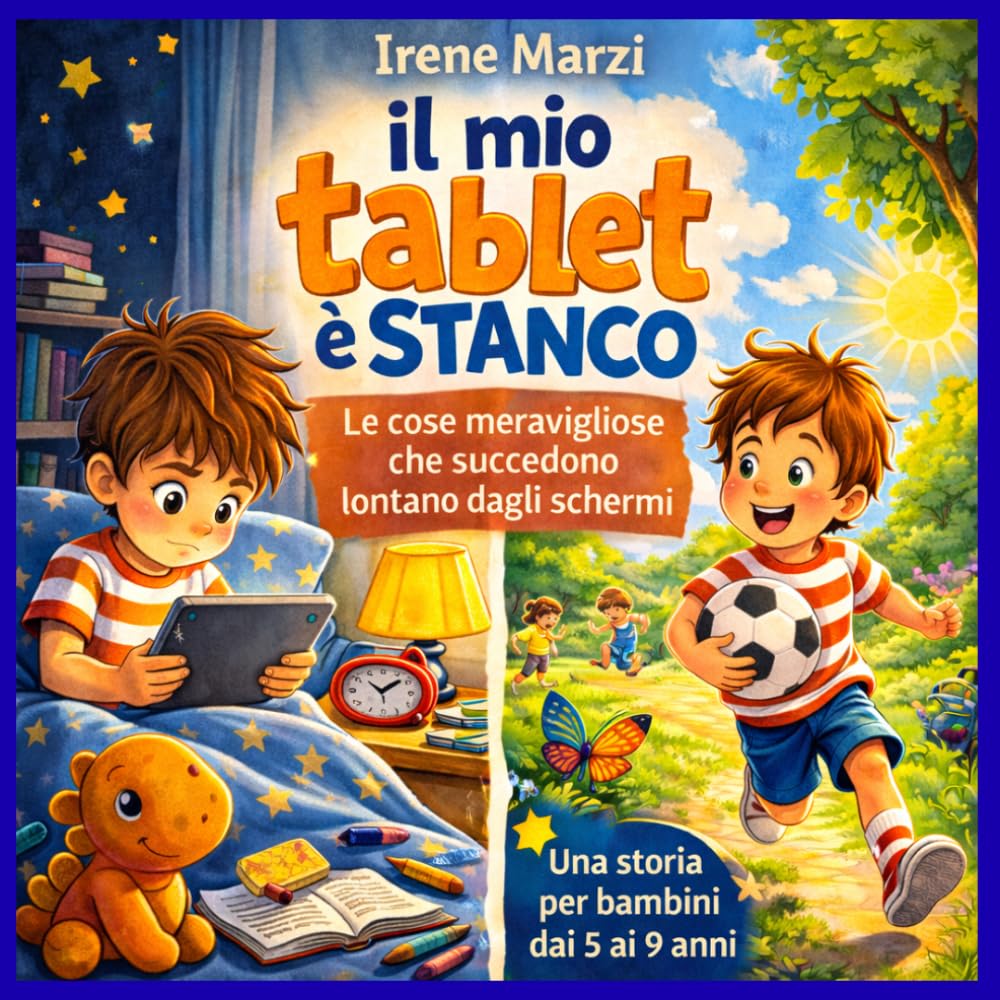 Il mio tablet è stanco: Le e cose meravigliose che succedono lontano dagli schermi (Fiabe Corte per Crescere)