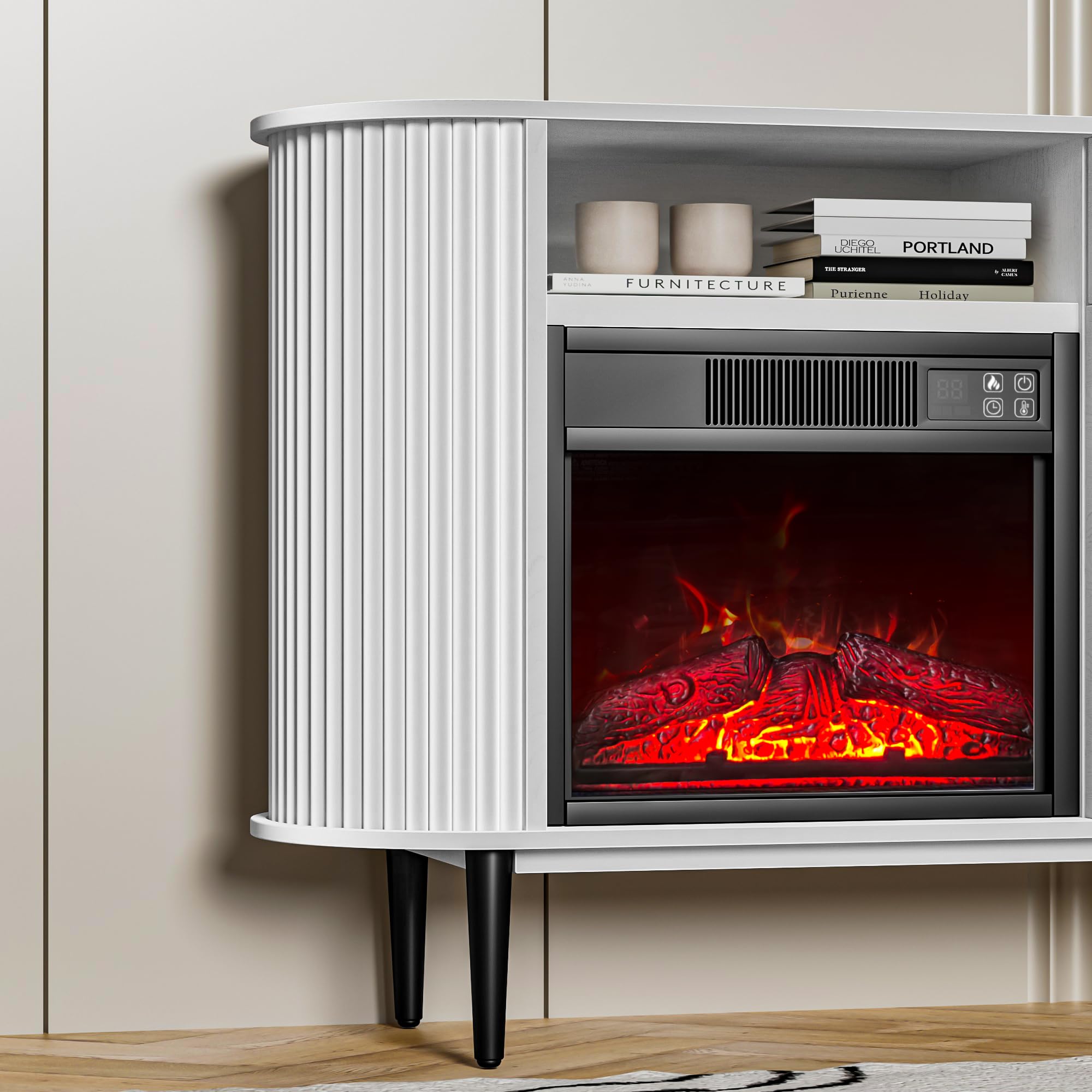 Electric Fireplace TV Stand, 50