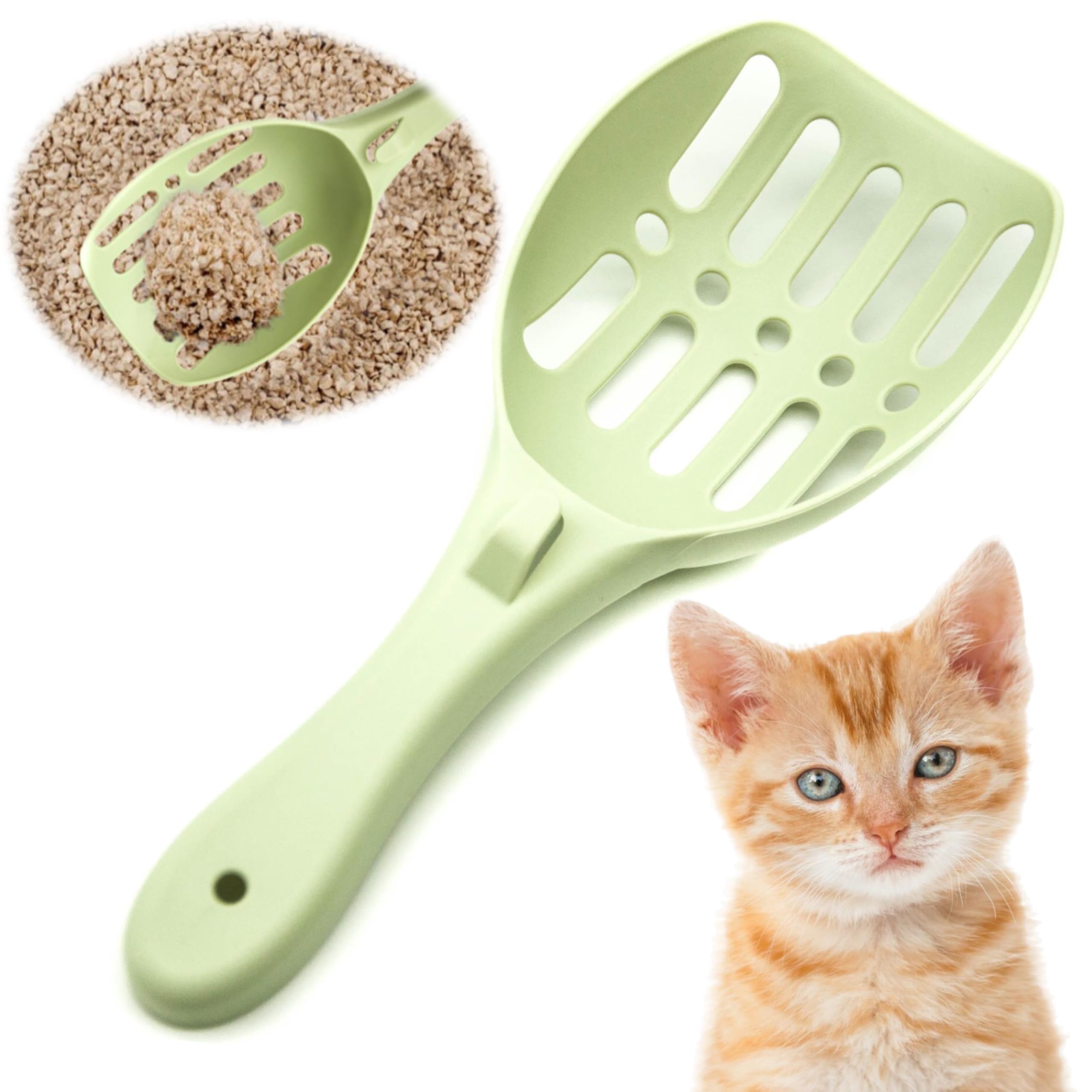 Petopedia Strong Cat Litter Scoop, Plastic Shovel for Cats Litters Poop Scoop, Handy Sand Sifter, Sieve Cleaning Tool