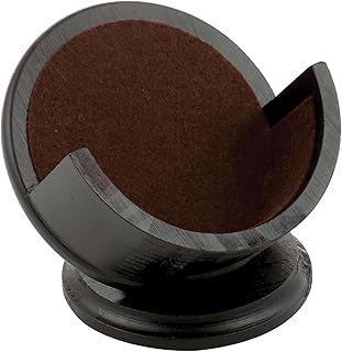 28 Bar Countertop Decor Ideas To Elevate Your Home Style 27 Thirstystone Pedestal Coaster Holder, Wood Material With Felt Bottom, Fi...