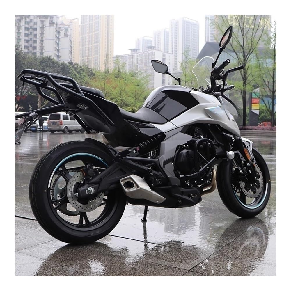 Portaequipajes Trasero Moto Suministros para Motocicletas Piezas Accesorios para NK400 650NK GT Estantes Traseros Caja Trasera Apoyabrazos Portaequipajes Estante De Soporte