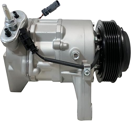 RYC - Nuevo compresor de aire acondicionado automotriz AIH352-01 (se adapta a Chevrolet Equinox 3.0L, 3.6L 2012, 2013, 2014, 2015 compatible con GMC