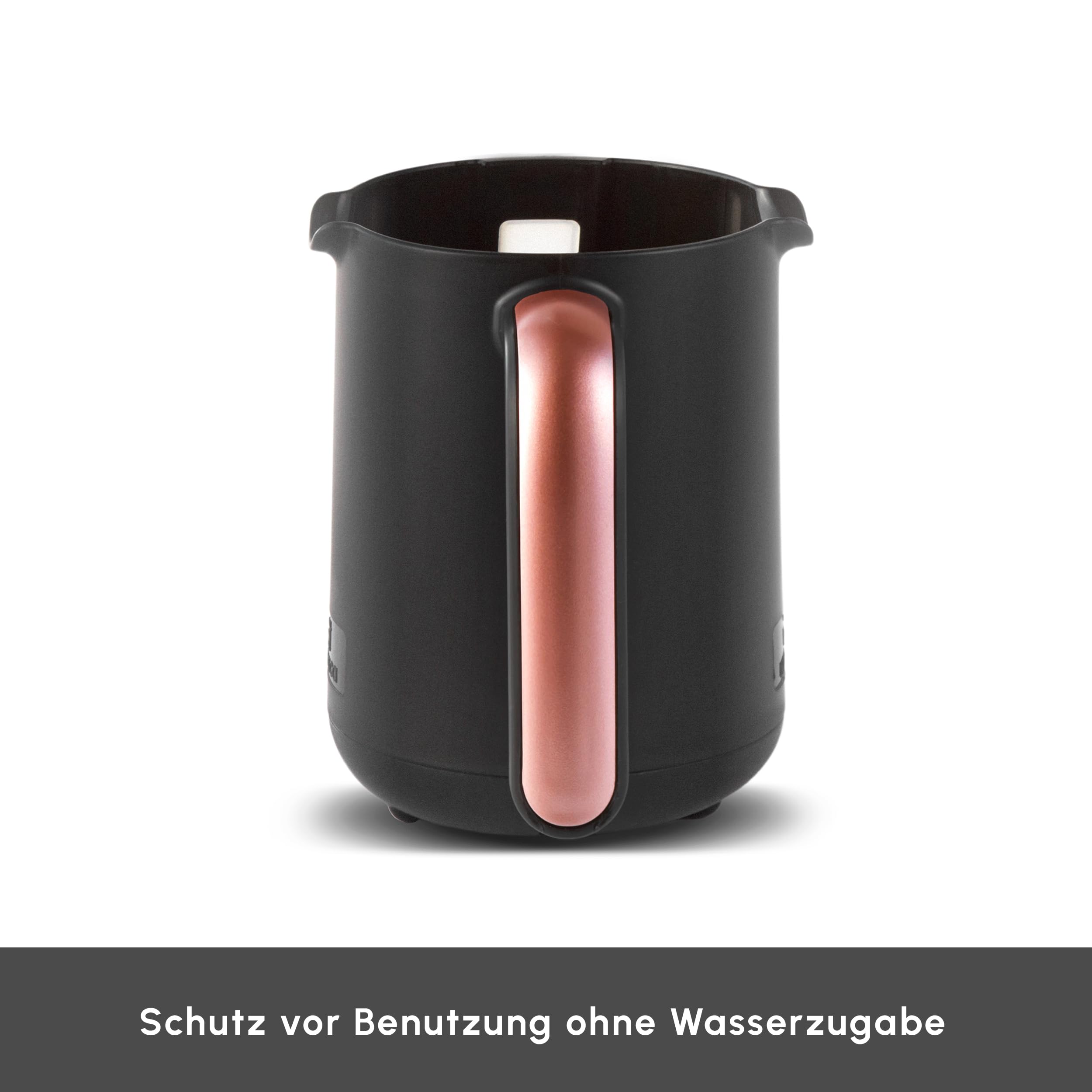 Karaca Hatır Roast Machine à café turque or rose Capacité 5 tasses Beaucoup de mousse, 535W, Système d'alerte vocale, Système d'alerte lumineux, Cuillère de mesure, Nettoyage facile