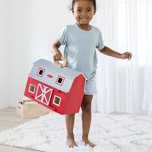 Miniatura 8 de melissa  doug Fold and Go de madera granero Versión estándar Multi Color