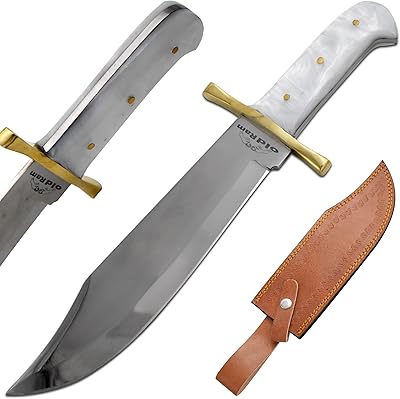 Old Ram Handmade Classic Handmade Fix Blade Knife Comes With Leather Sheath