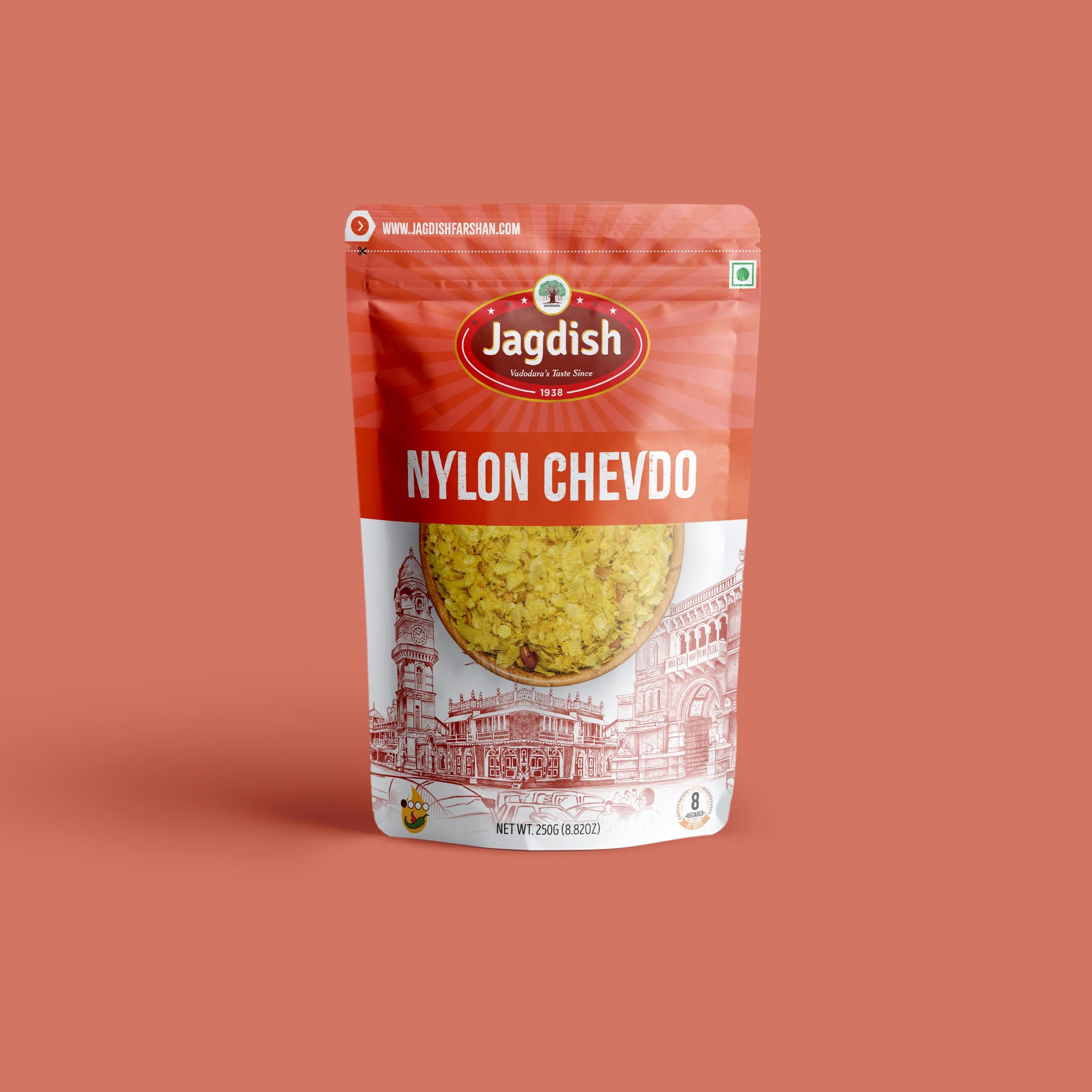 Jagdish Farshan Nylon Chevdo Namkeen || 250 GMS Pack of 2 (B07SBM1VBK) Amazon Price History, Amazon Price Tracker