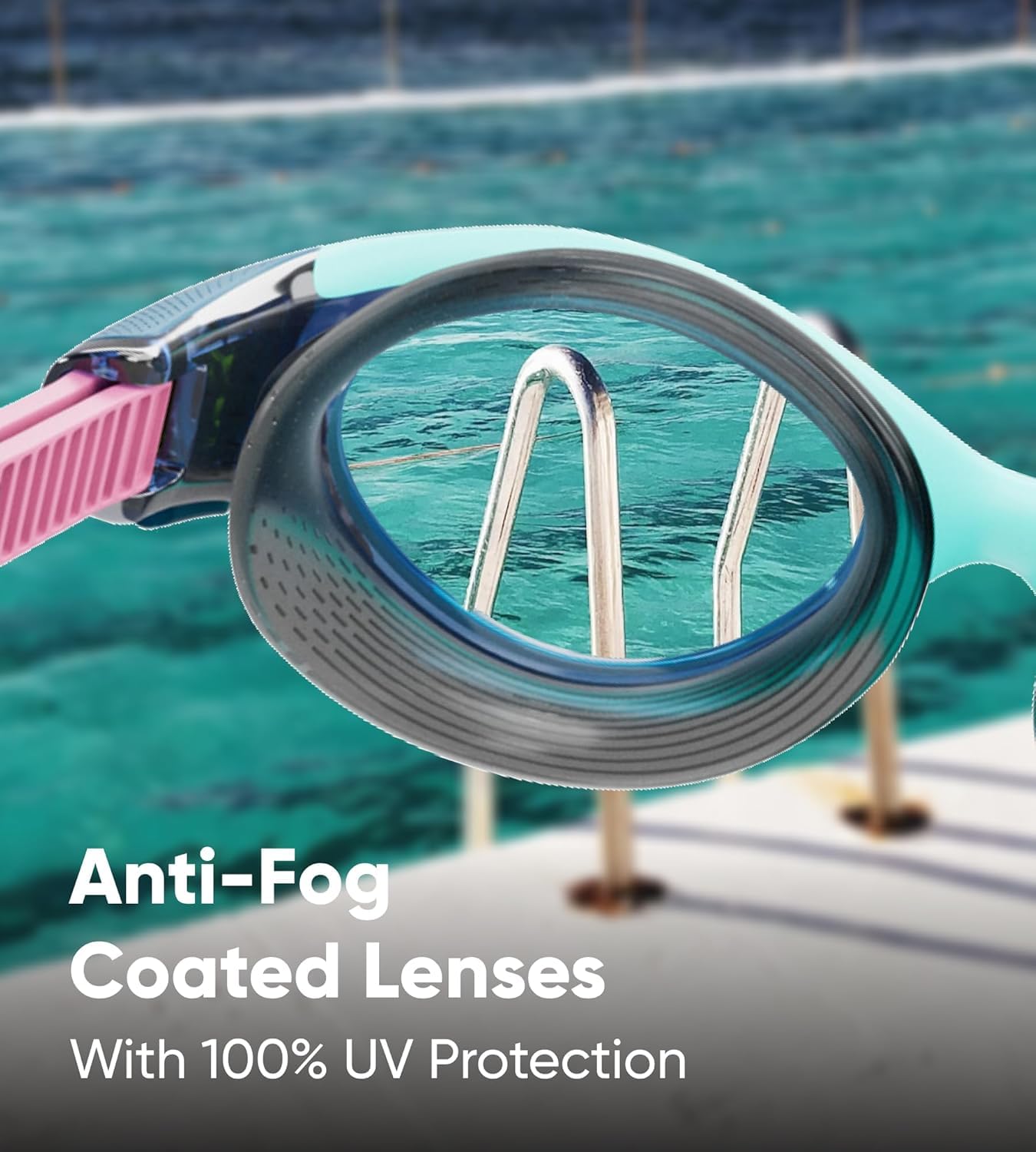 Speedo Mujer Gafas de Natación Biofuse 2.0 | Diseño Femenino | Mecanismo de Ajuste Patentado | Antivaho | Sin Goteos | Ajuste Cómodo — view 7