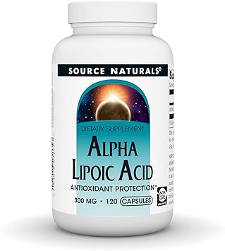 Source Naturals Alpha Lipoic Acid 300 mg - 120 Capsules