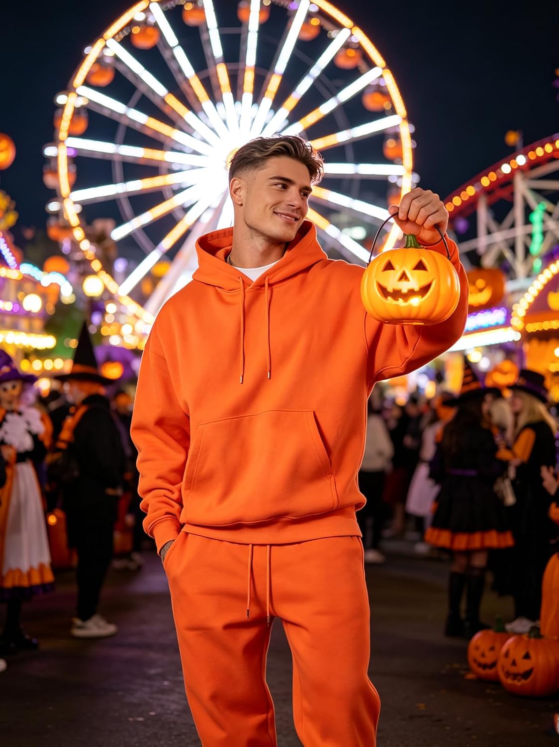 2 Piece Sweat suits for Men Fleece Tracksuit Hoodies Jogging Suits