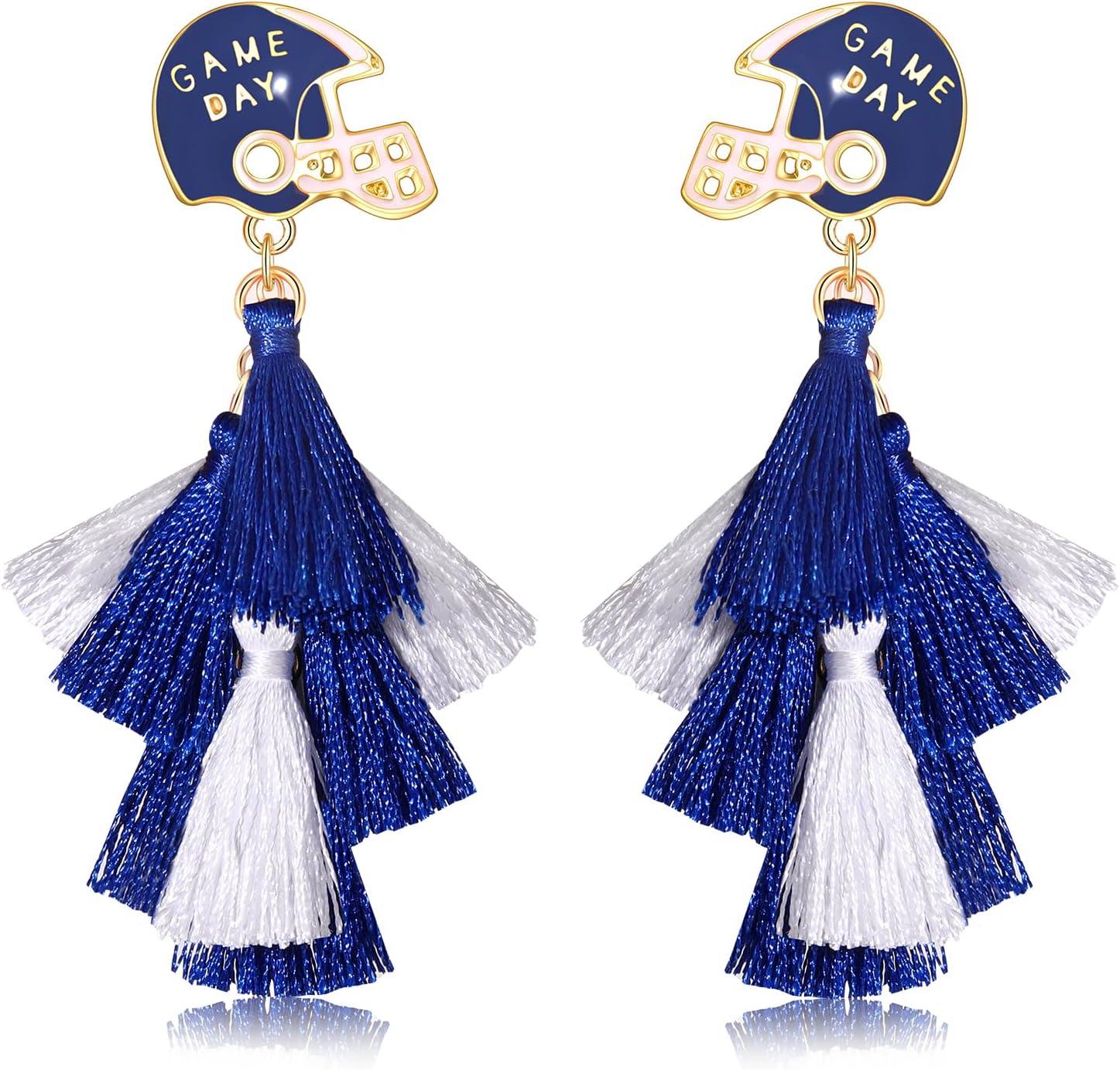 4th of July Earrings for Women Red White Blue Sequin Tassel Earrings American Flag Earrings Crystal Patriotic arrings Forth of July Outfits Accessories Party Favors Gifts