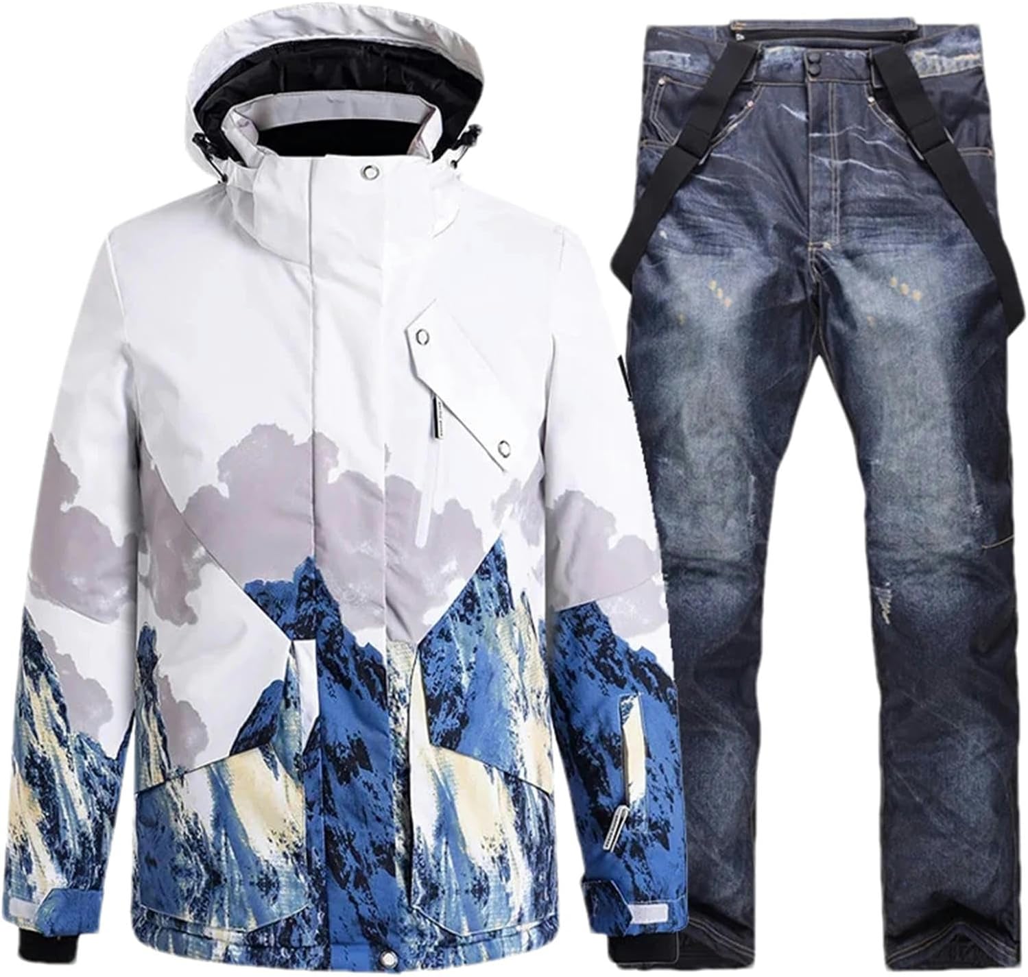 Men and Women Snow Wear Suit Sets Snowboarding Suit Ski Clothes Ski Jacket and Pant Snowboarding Suit Unsex